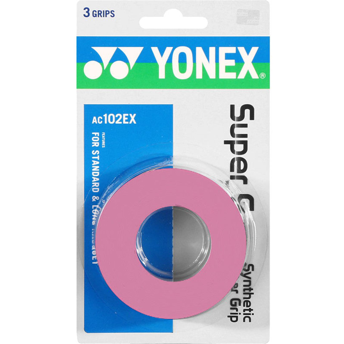 Yonex Super Grap Overgrip 3 St. - Roze