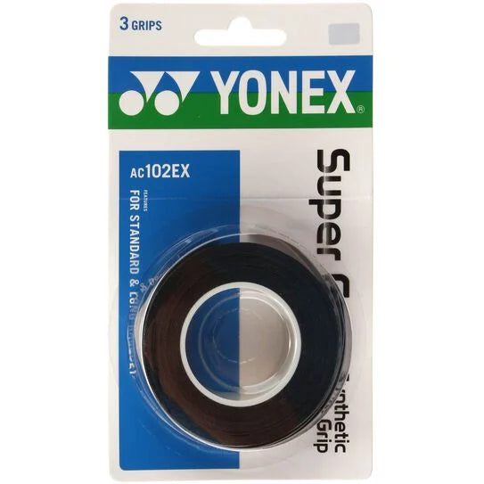 Yonex Super Grap Overgrip 3 St. - Zwart