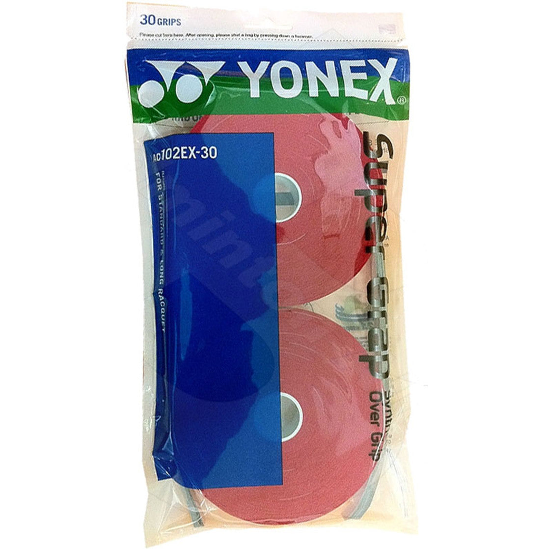 Yonex Super Grap Overgrip 30 st. - Rood