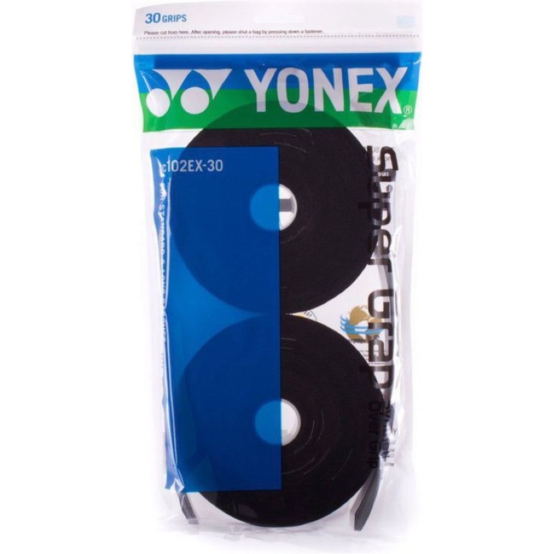 Yonex Super Grap Overgrip 30 st. - Zwart